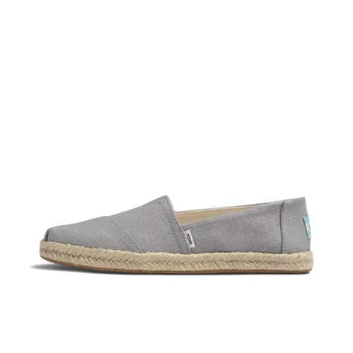 Toms Эспадрильи Серые Женские