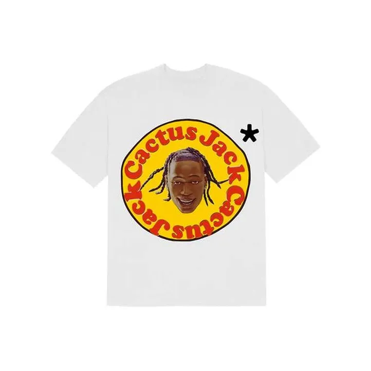 TRAVIS SCOTT Белая Унисекс Футболка