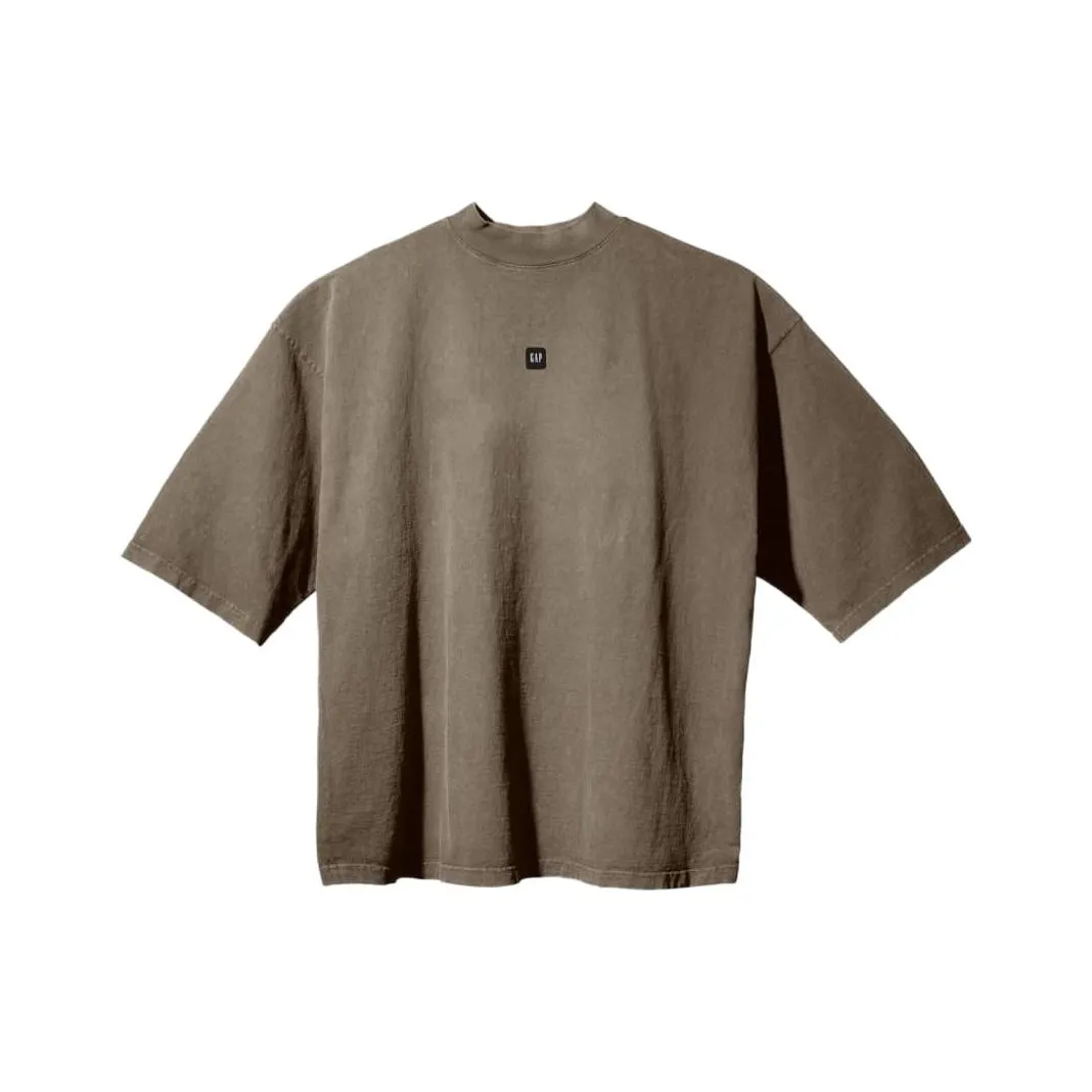 YEEZY Gap Engineered By Balenciaga Logo 3/4 Sleeve T shirt