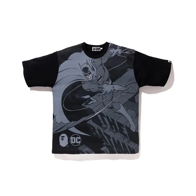 Cesare Paciotti 4Us Kids logo-print zip-up jacket X Dc Batman Relaxed Tee