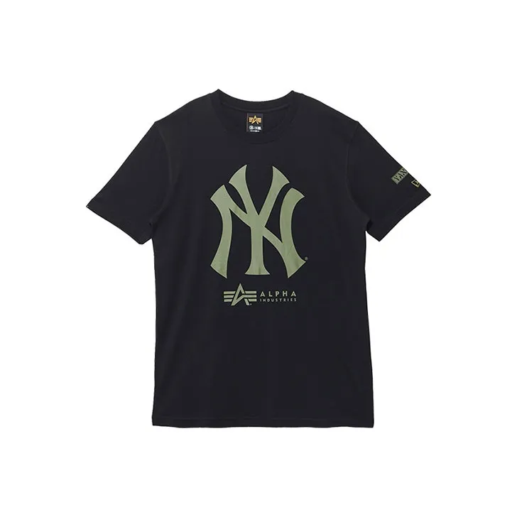 New Era X Alpha Industries X MLB New York Yankees Alpha Industries Tee Black