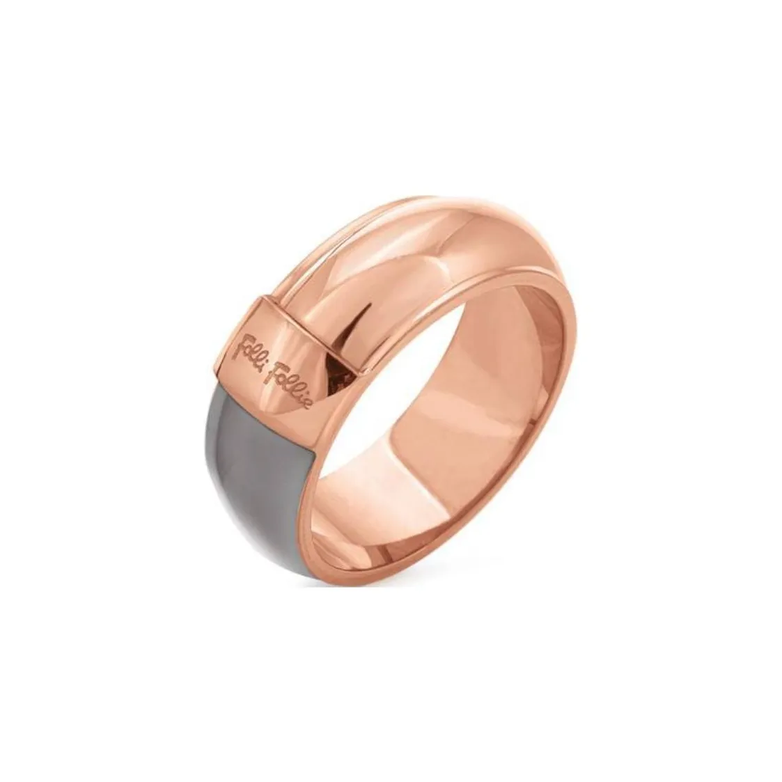 Folli Follie Stainless Steel Rings Women's Rose Gold