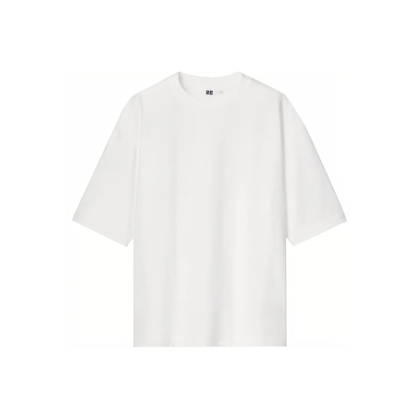 UNIQLO Белая унисекс футболка