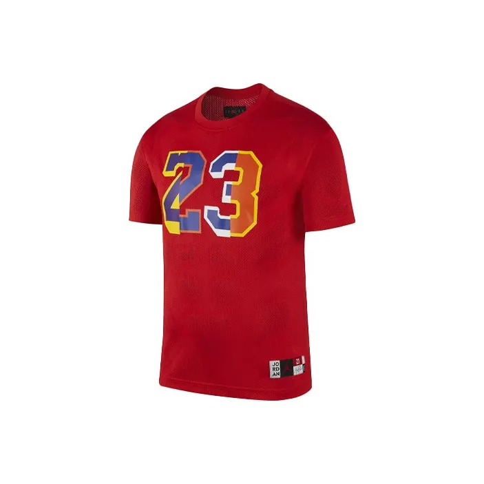 Jordan T Shirts Men's Red