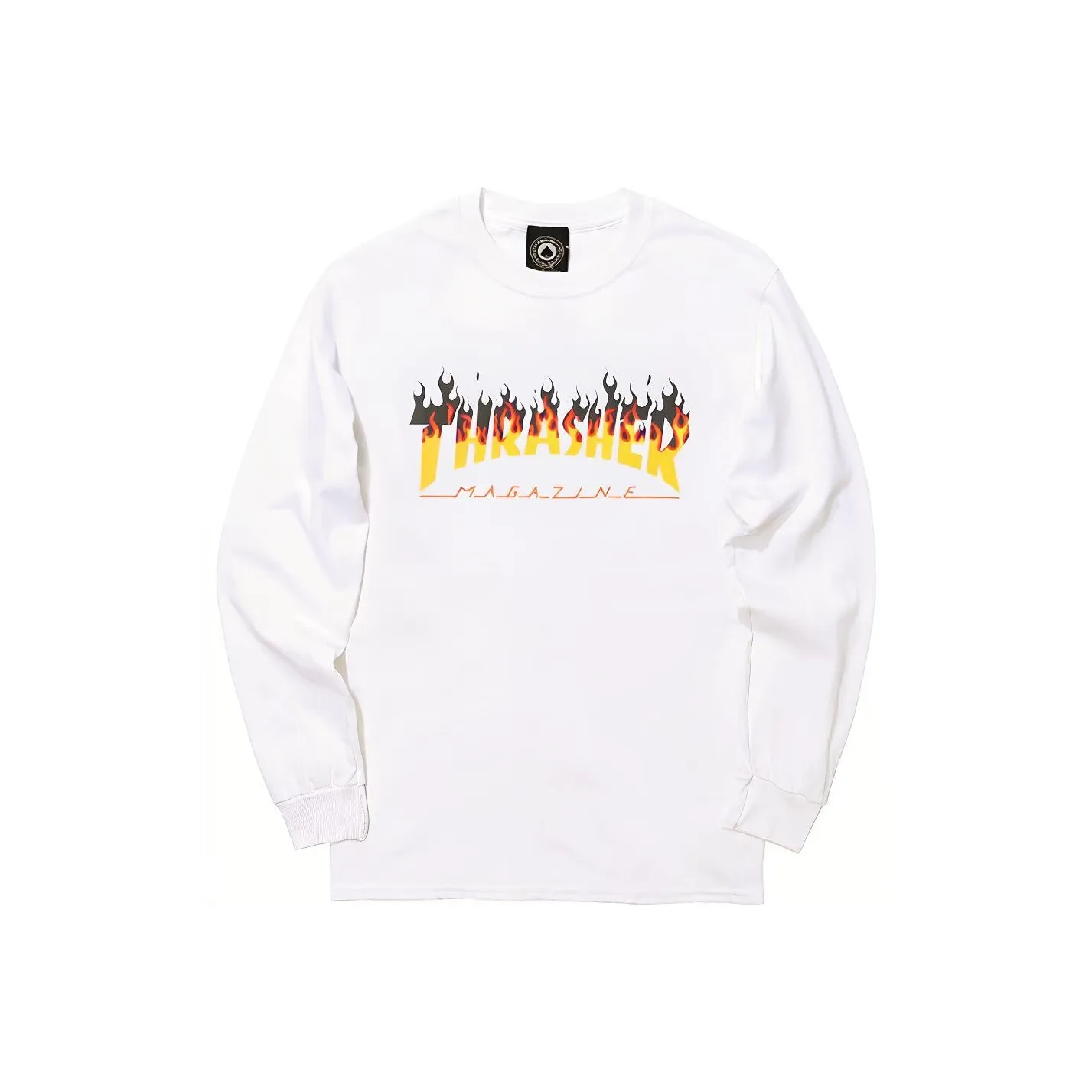 Thrasher T-Shirt US Version Unisex White