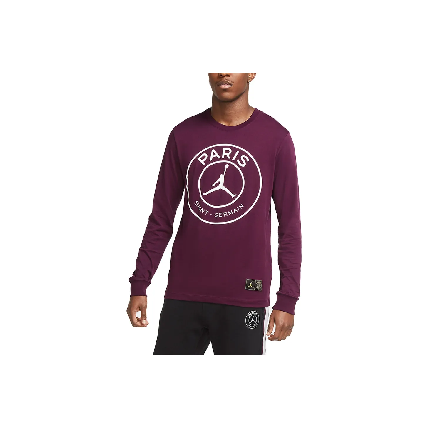 Джордан T Рубашка Мужская Бордо Бургунди