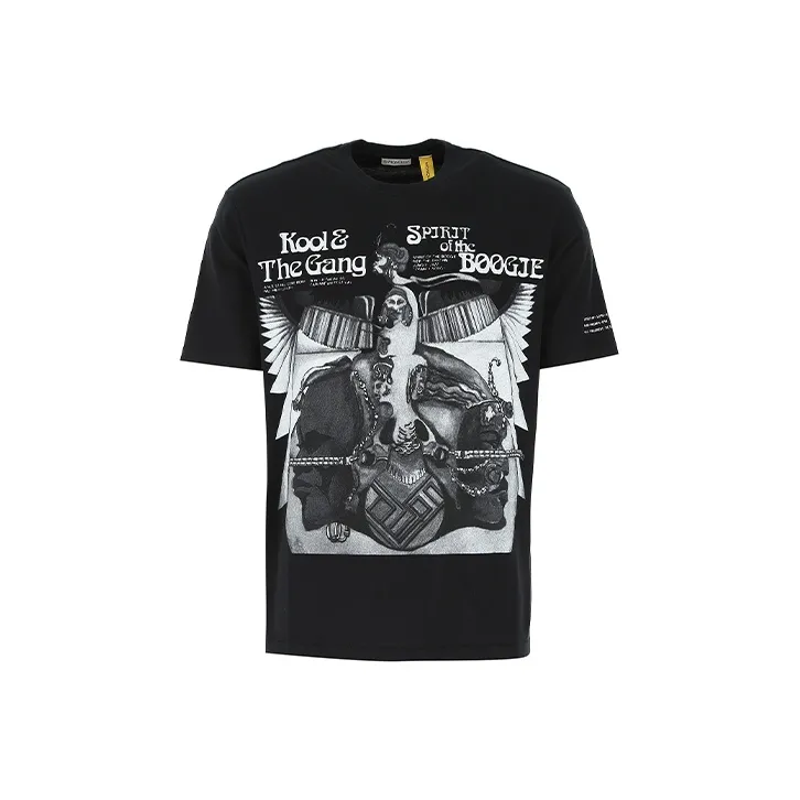 MONCLER Мужские черные T-рубашки