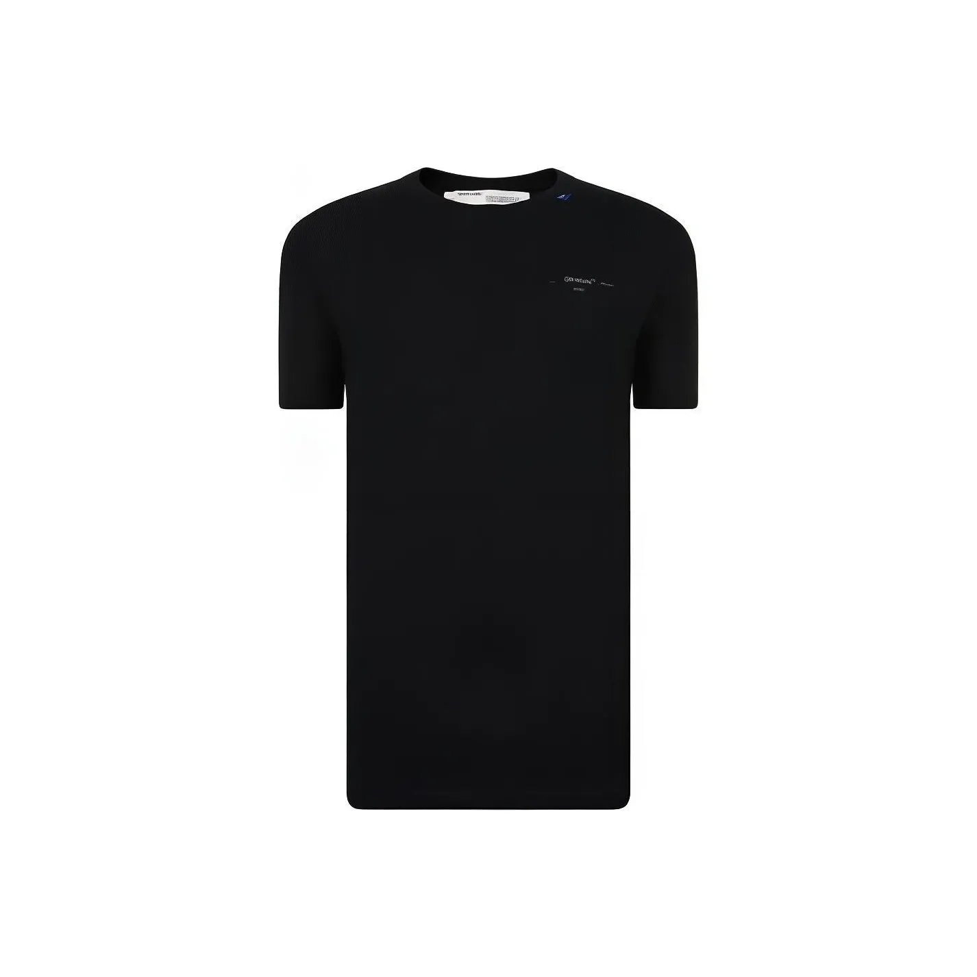 Off Белый FW19 T Рубашка Мужская Черная