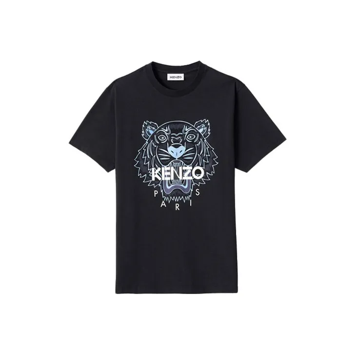 KENZO Men's Classic Tiger T-Shirt Black