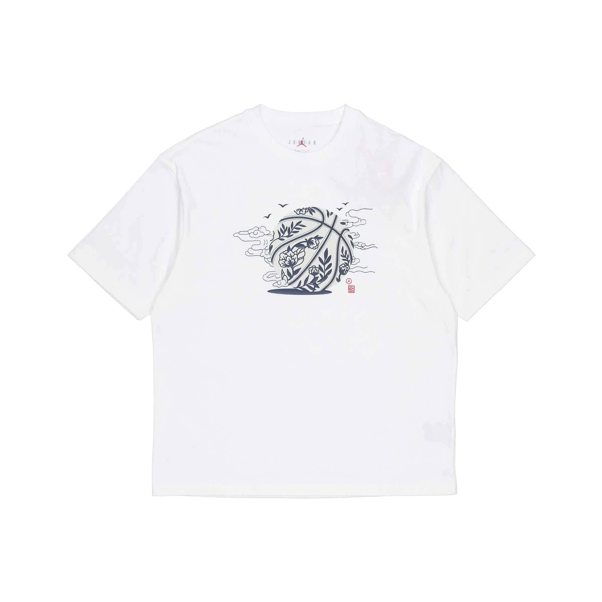 Jordan T Shirts Men's White