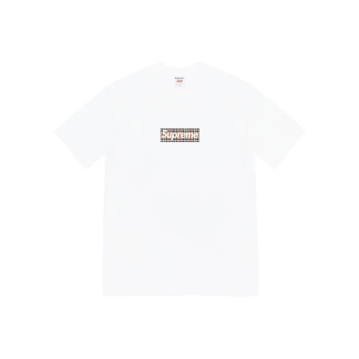 Supreme Burberry Box Logo Tee
