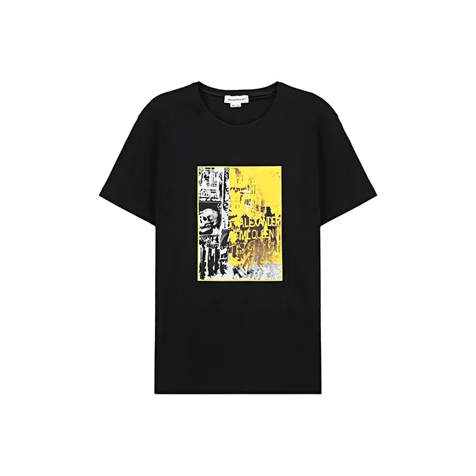 Alexander McQueen Черные Мужские Рубашки