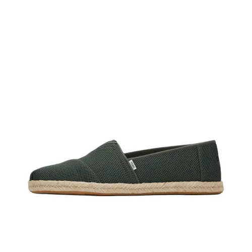 Toms Эспадрильи Зеленый Мужские
