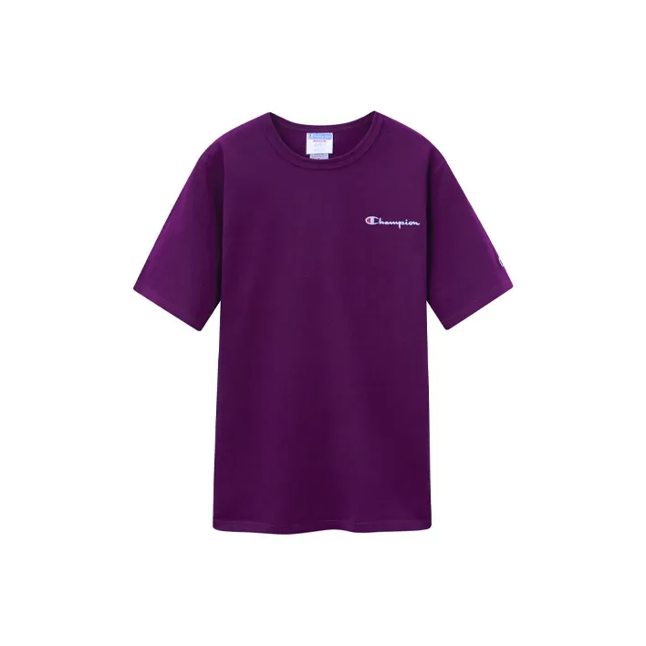 Champion T Shirt US Version Unisex Purple