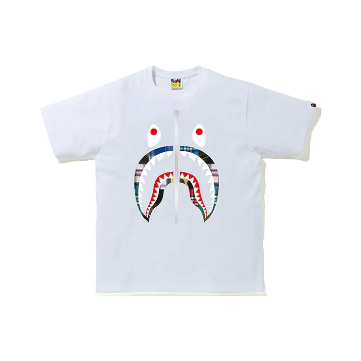 A BATHING APE Shark Series T Shirt Men's White