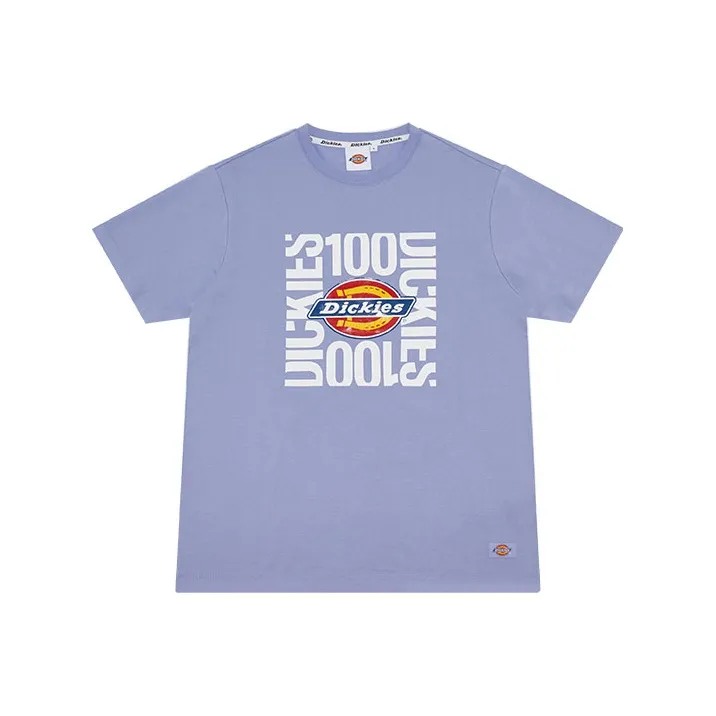 Dickies SS22 T-Shirt Унисекс Серый Фиолетовый