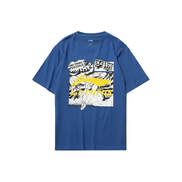 Лайнер Sports Fashion Collection T-Shirt Мужской Ярко-Синий