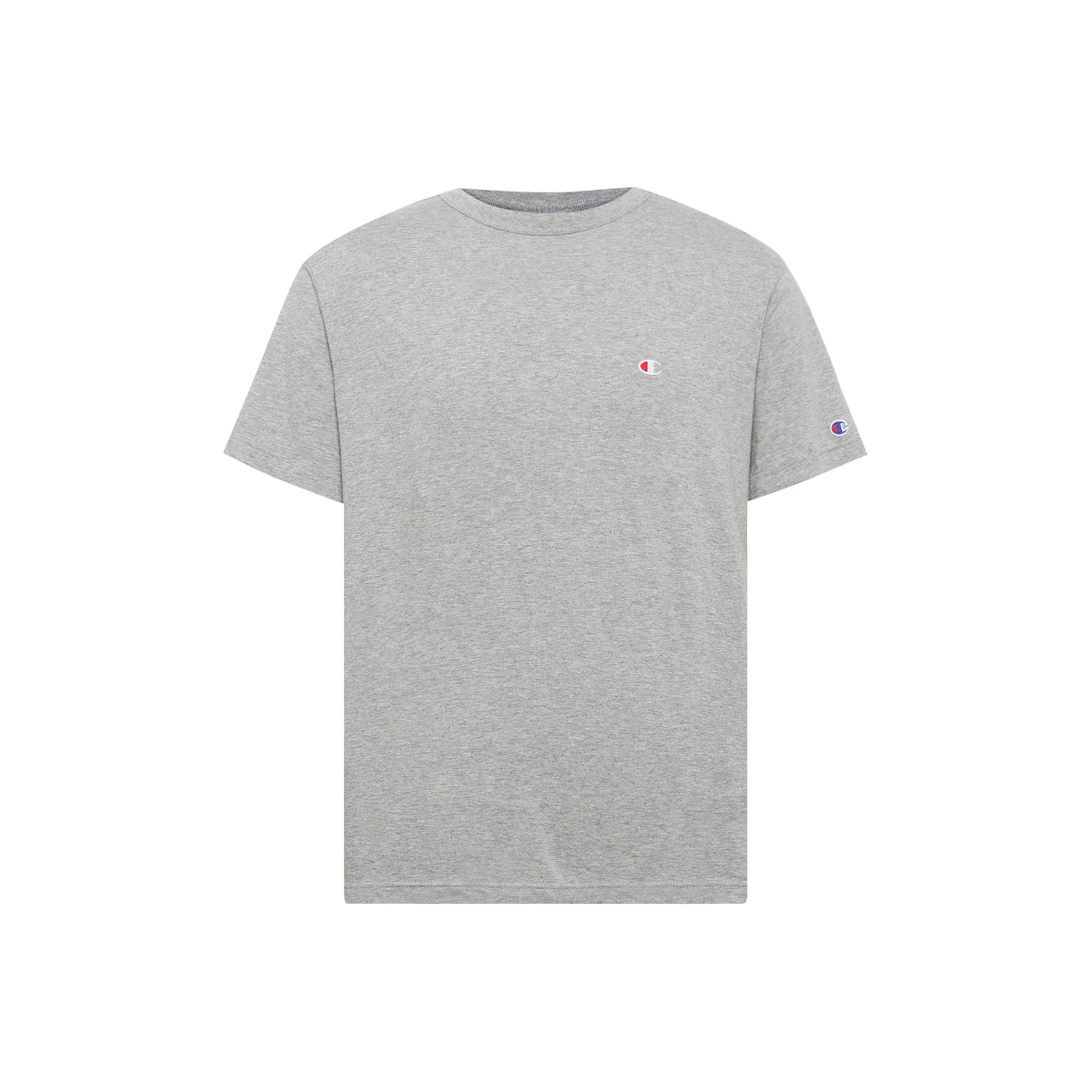 Champion T Shirt Unisex Light Gray
