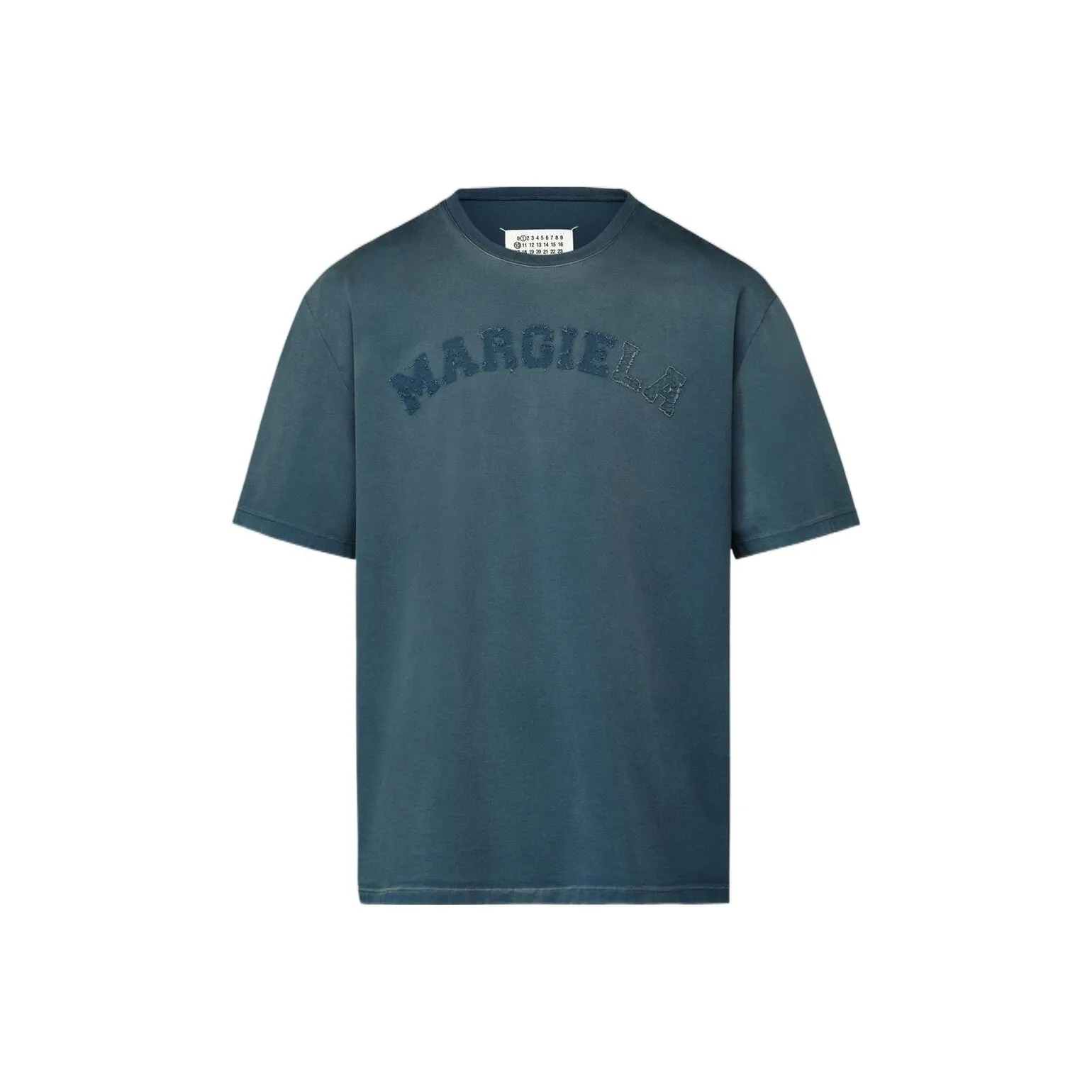 Maison Margiela Logo Detailed Crewneck T Shirt