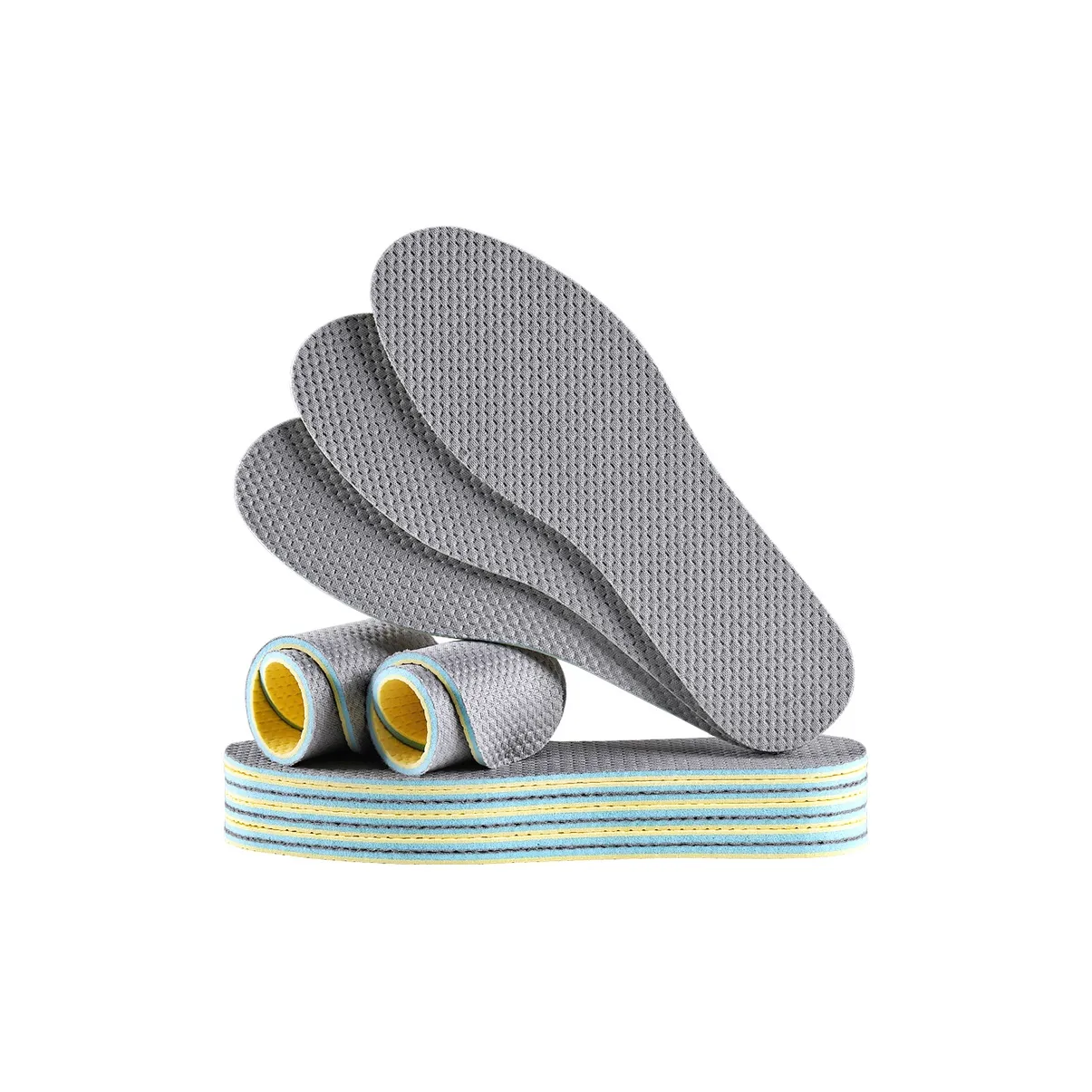 Footprint Tribe Латекс+Sponge+Antibacterial Трикотажная ткань Стельки Унисекс