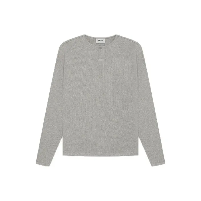 Fear Of God Essentials Thermal Henley Long Sleeve
