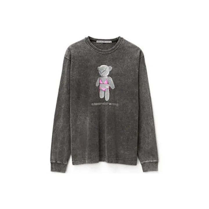 Alexander Wang T Shirts Unisex Dark Gray