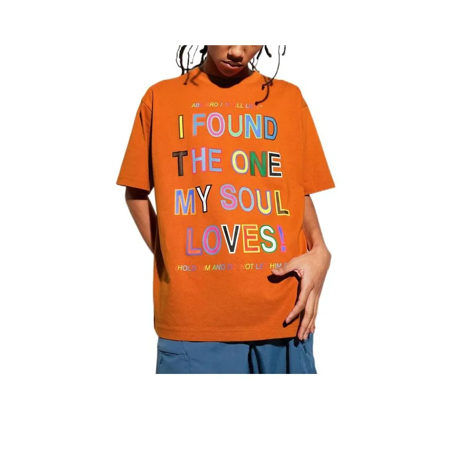 UNIQLO T-Shirts Unisex Orange