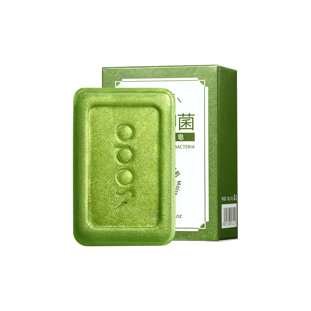 OPOSI Аутентичный Полынь Удаление клещей Мыло Антибактериальный Контроль жирности Очищение Успокаивающая кожа 120 г