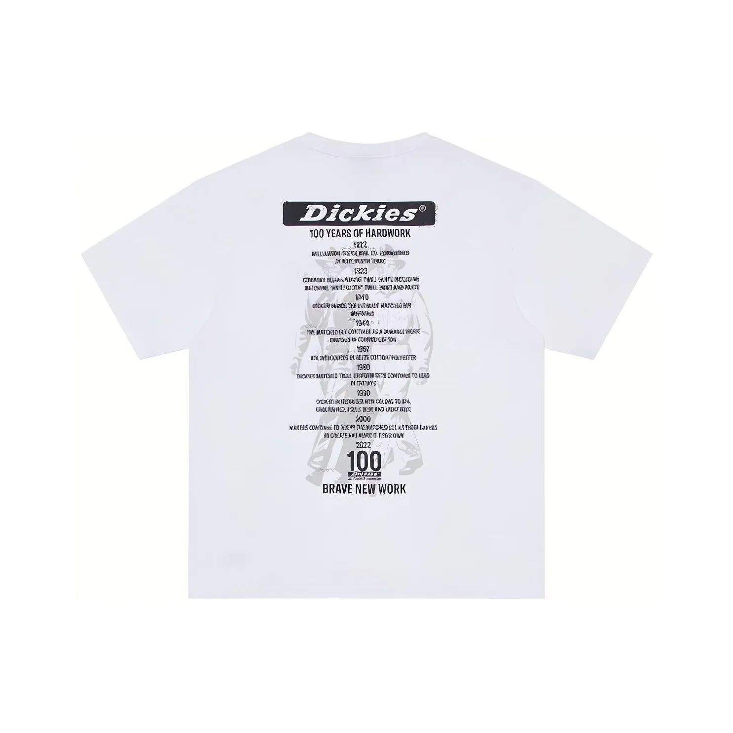 Dickies Белая Унисекс Футболка