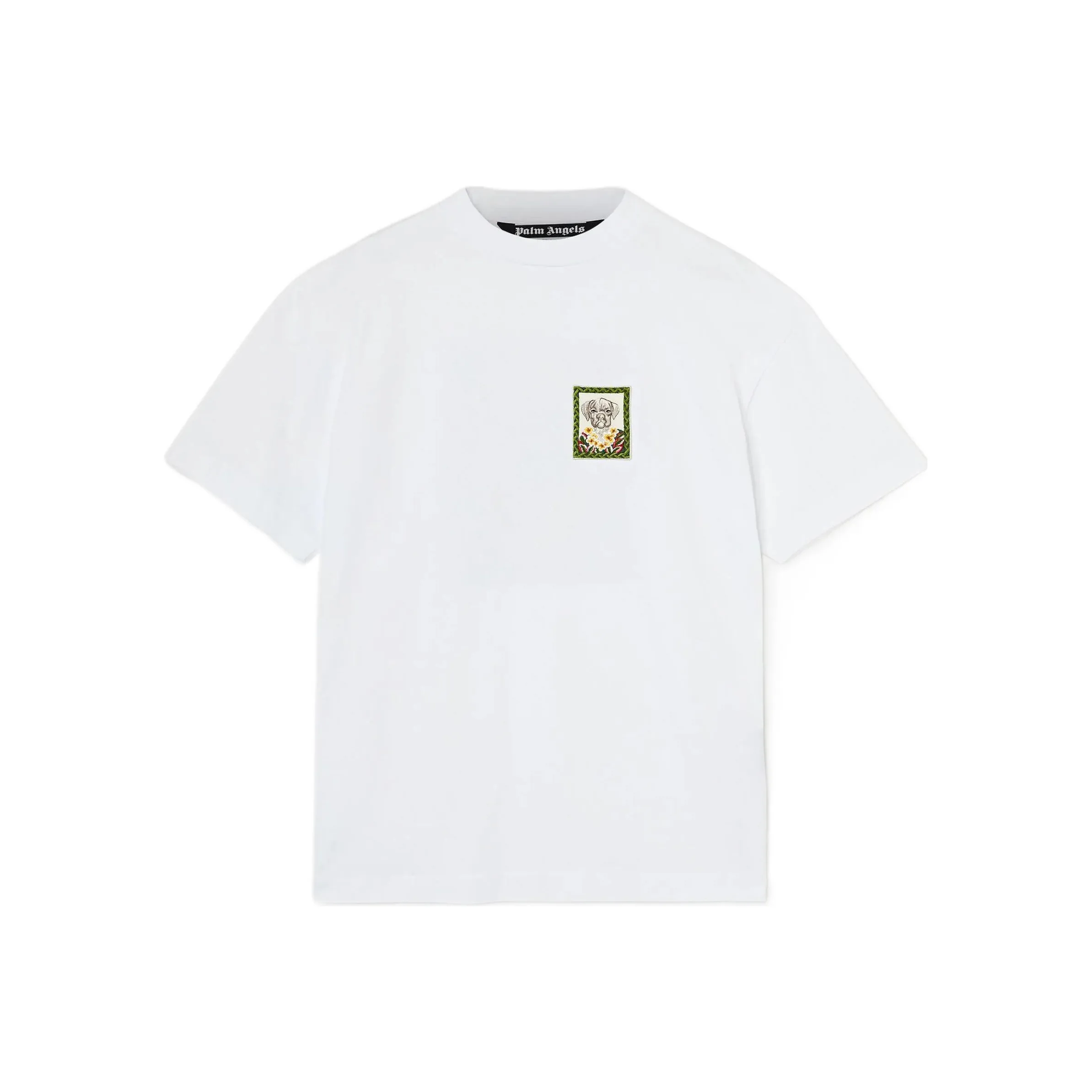 PALM ANGELS Белая Мужская Футболка