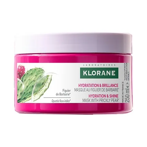 KLORANE Кактусовый Росный Увлажняющий Маска для Волос Восстанавливающая и Гидратирующая 250 мл