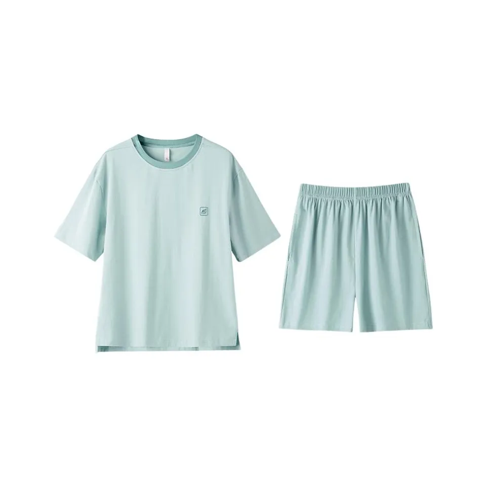 ZAO FU NIAO Пижамный комплект женский солнечный горный синий