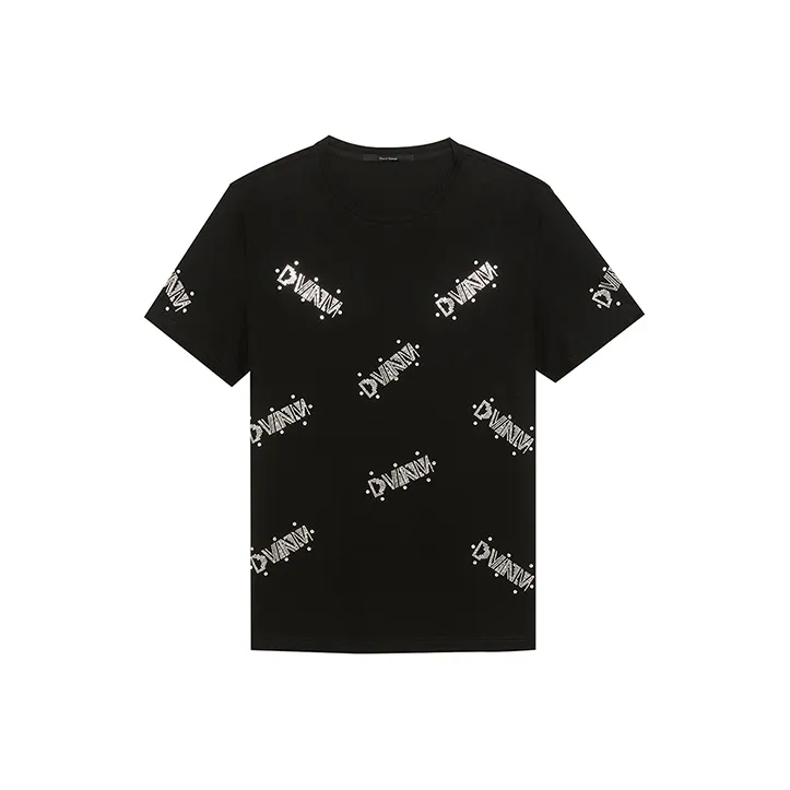 DAVID NAMAN Рубашка Мужская Черная