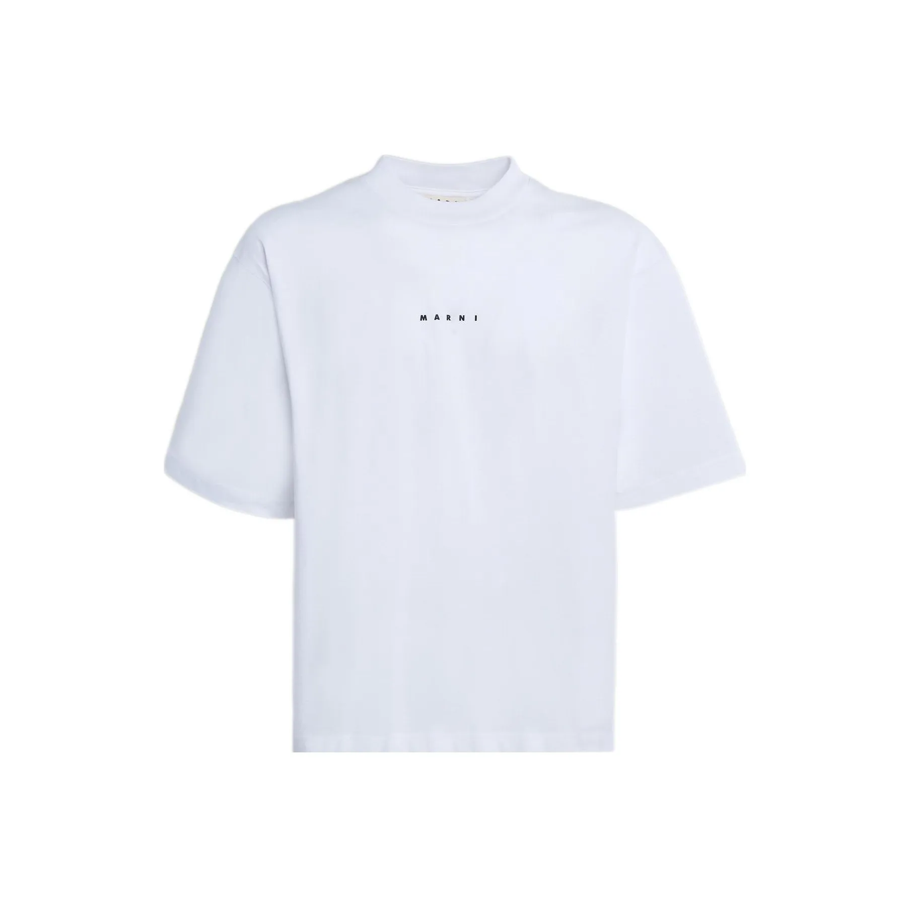 MARNI Logo Organic Jersey T shirt