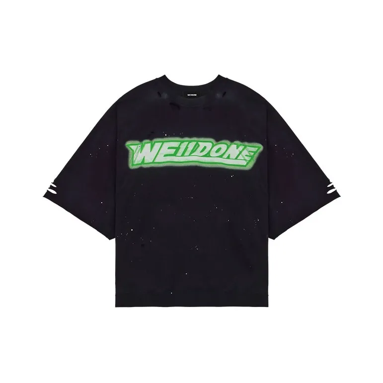 WE11DONE Vintage Washed T Shirt
