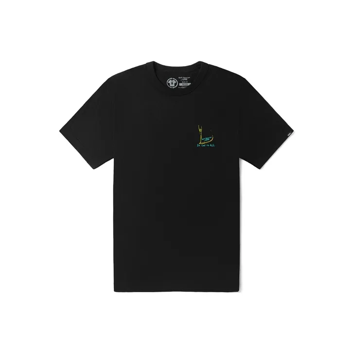 Vans X Chris Johanson Collaboration T Shirts Unisex Black