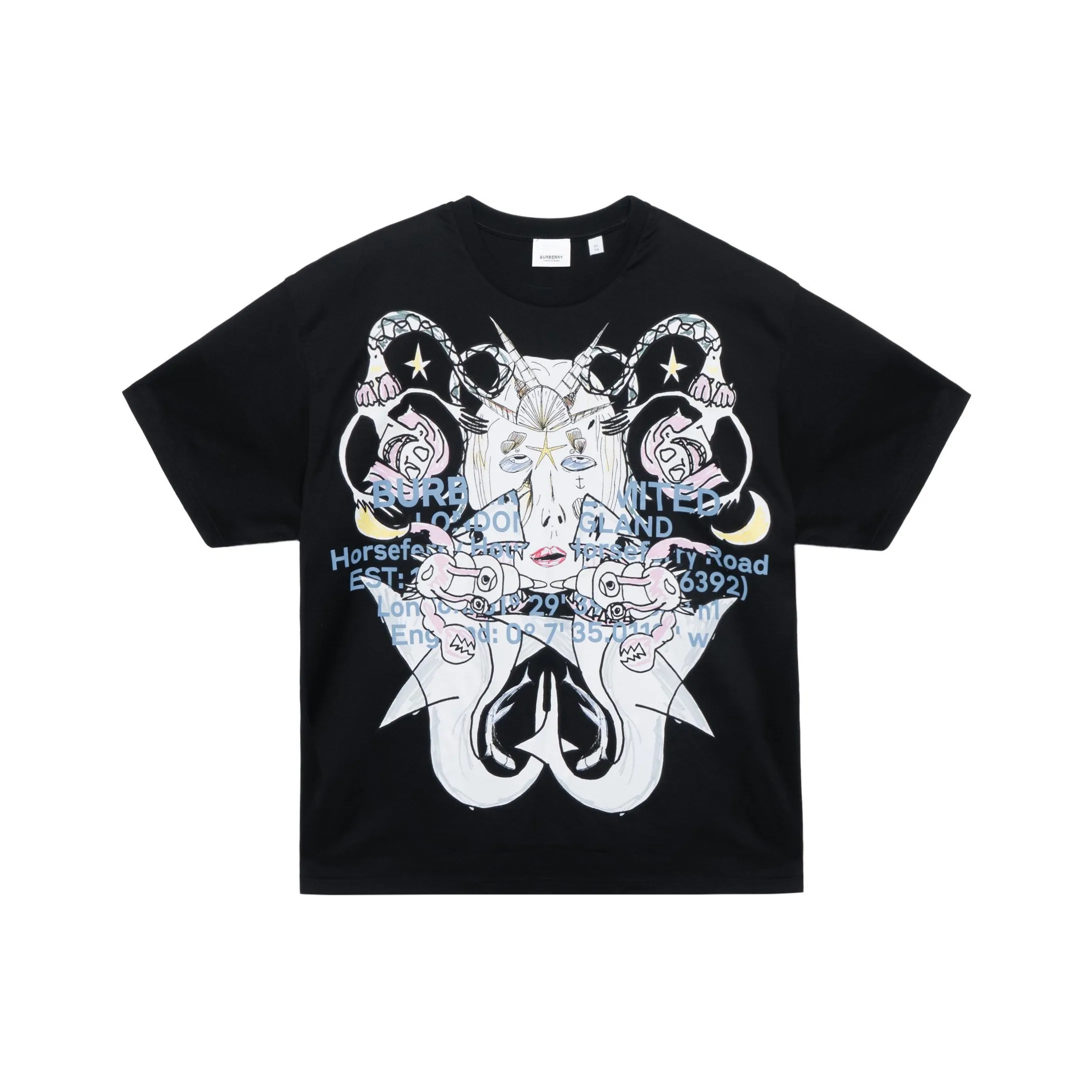Burberry T Shirts Men's Black