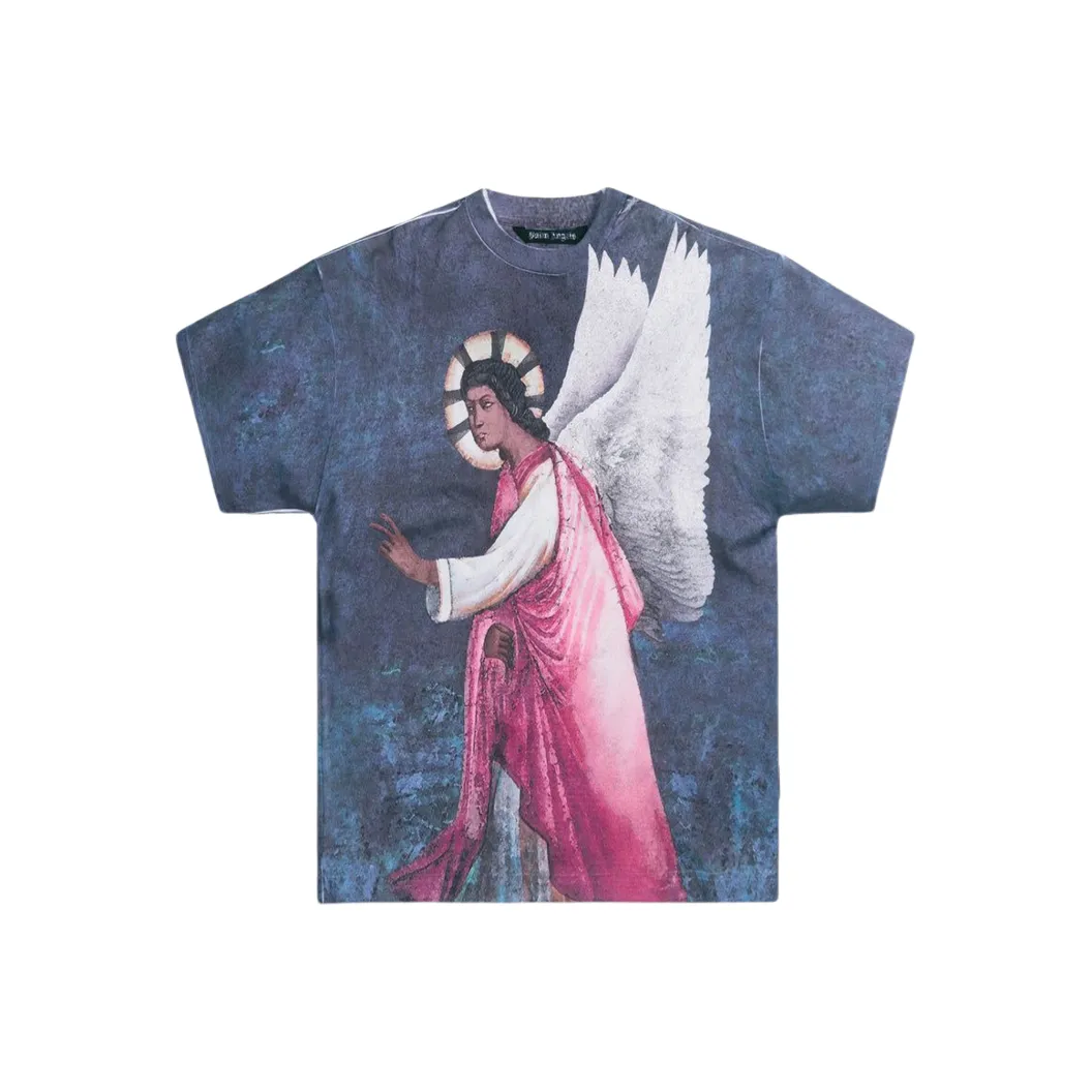 PALM ANGELS T Jil shirts Men Blue White Multicolor