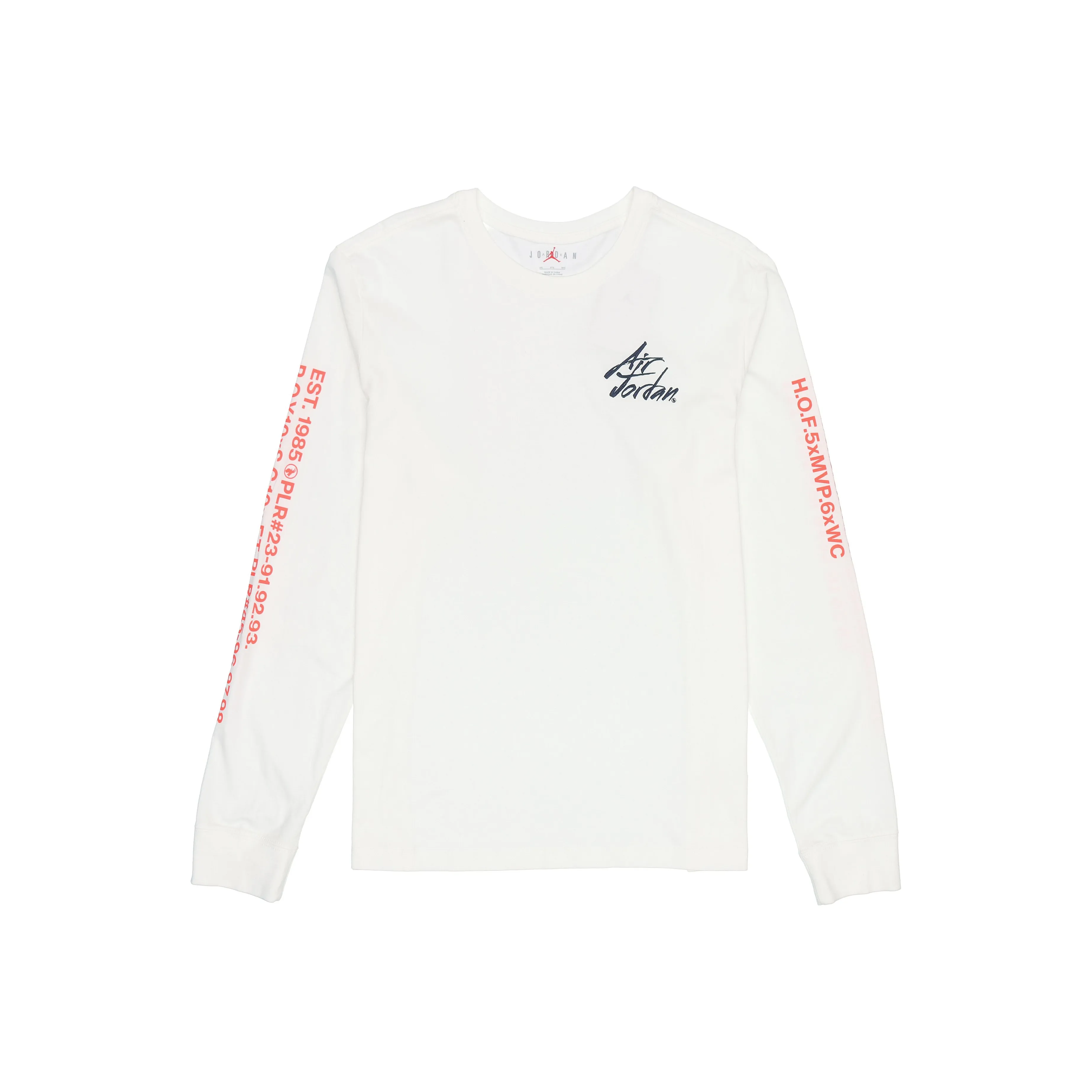 Джордан Белый Мужская Футболка