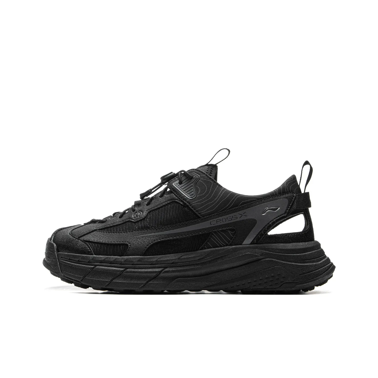 LINING Обувь для горных походов, черная, унисекс