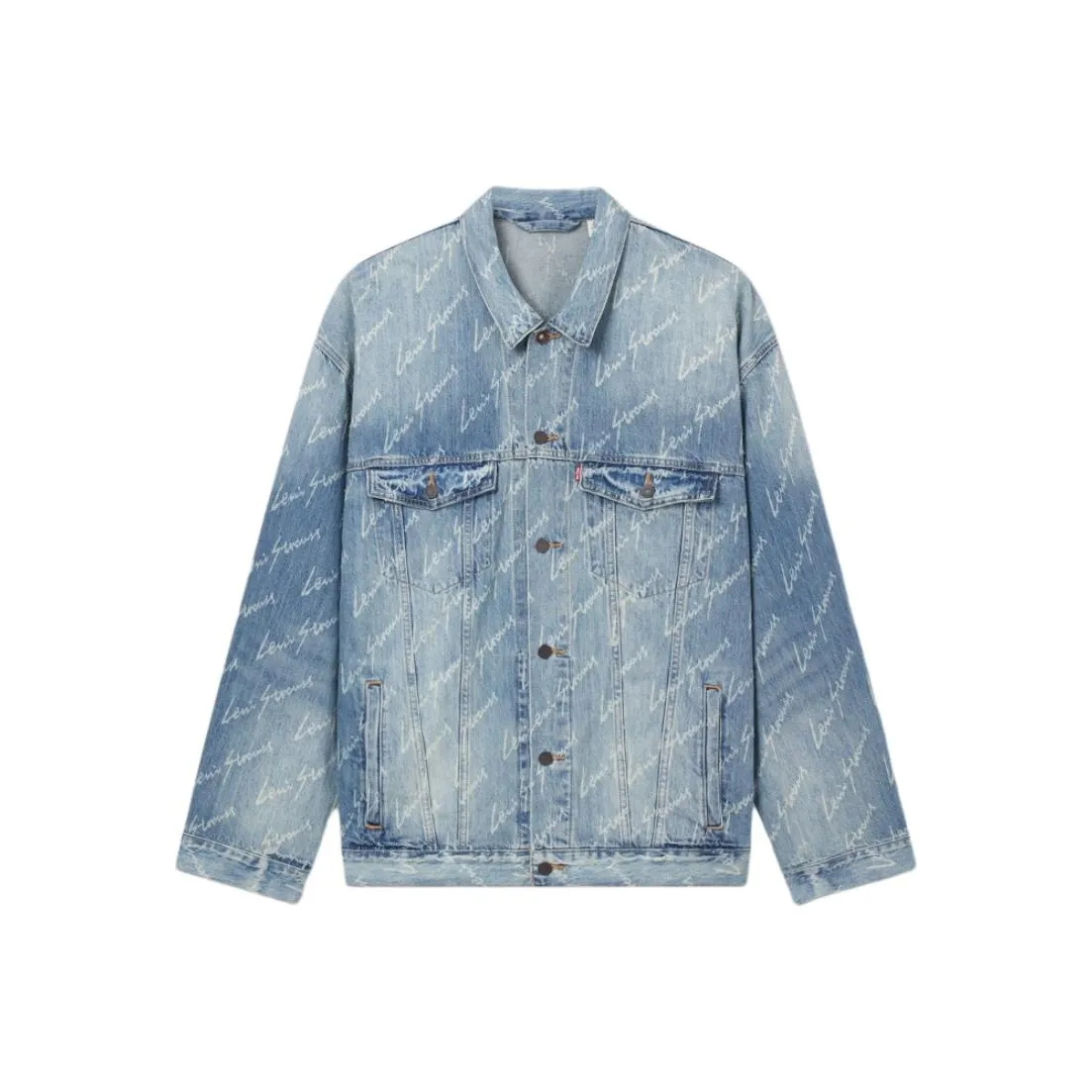 Levi's Denim Куртка Мужская Светло-Синяя