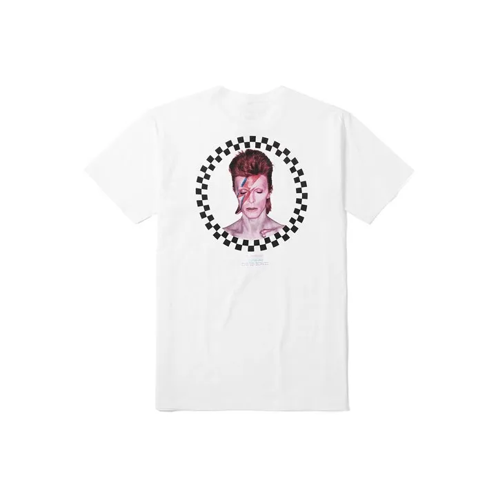 Vans X David Bowie Collaboration T Shirts Men's White