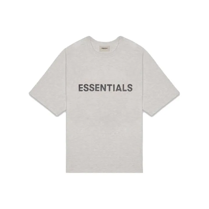 Fear Of God Essentials 3D Silicon Applique Boxy T Shirt