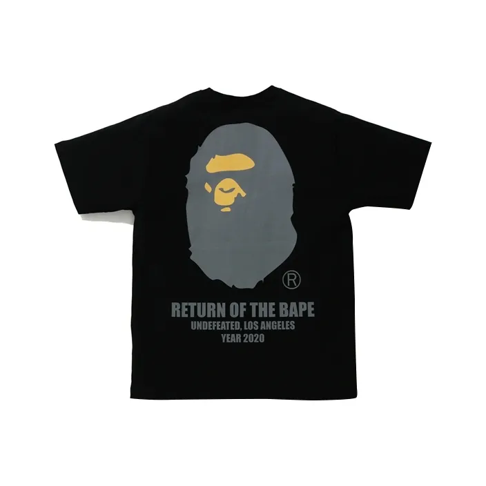 Bape X Undefeated Ape Head Tee