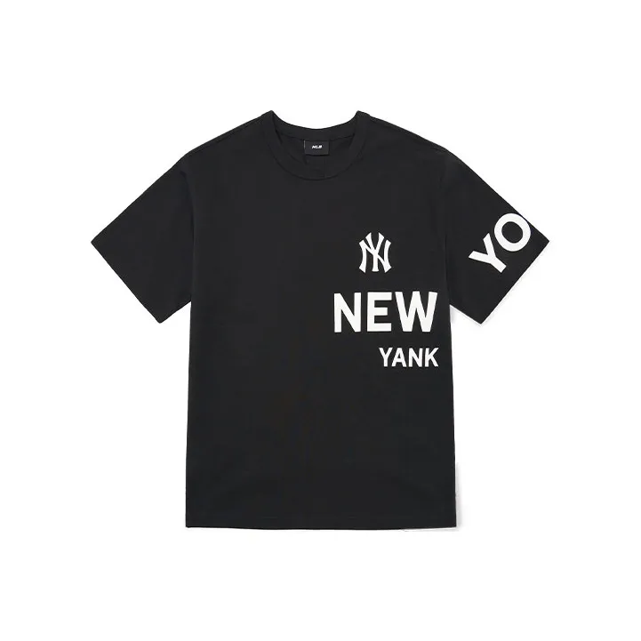 MLB Basic Canvas T-Shirt Унисекс Черный