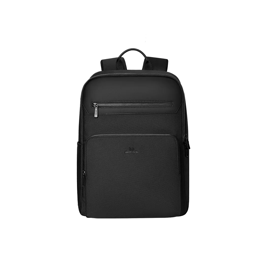 PIERRE CARDIN Nylon Рюкзак Мужской Черный