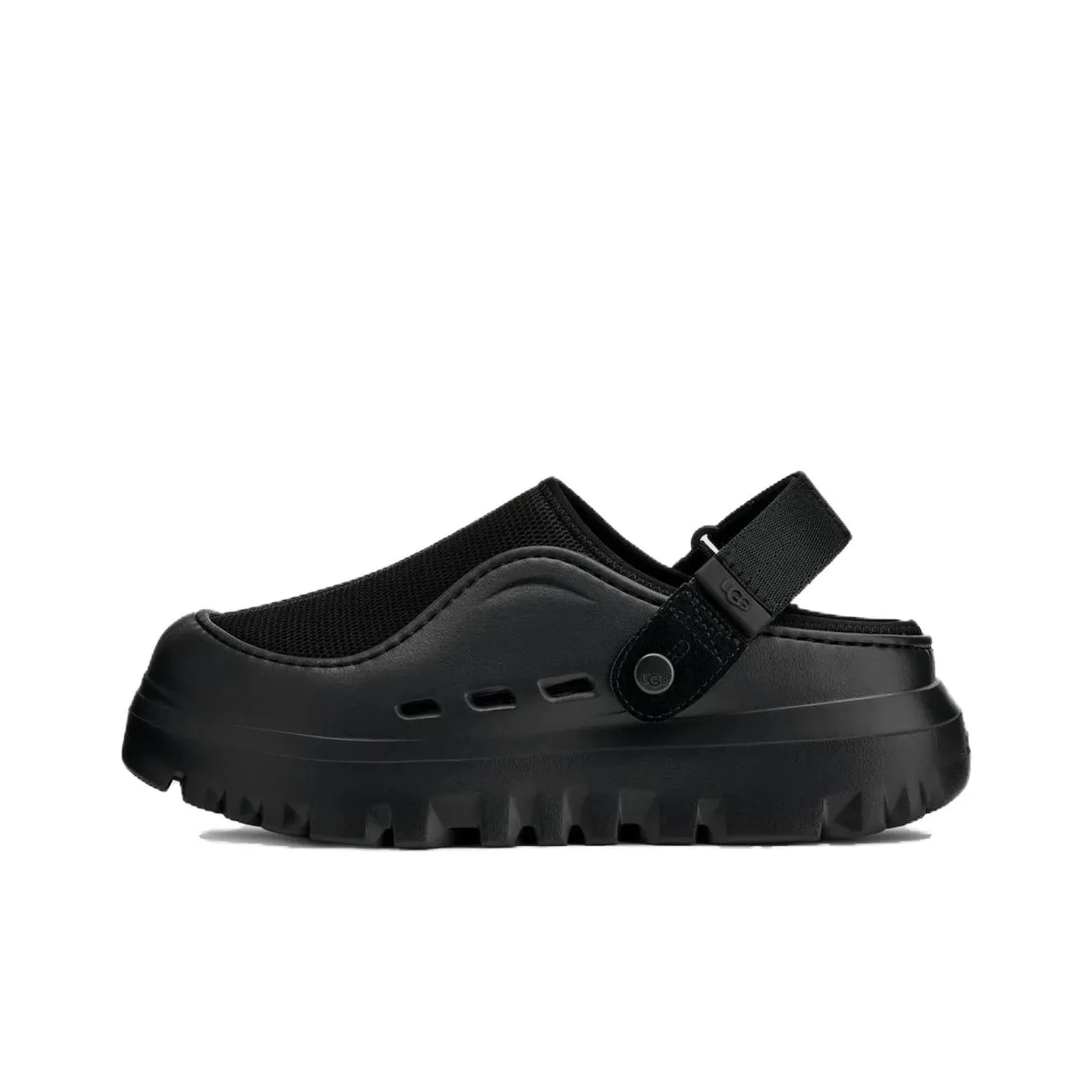 UGG Устойчивые Домашние тапочки Унисекс Черные