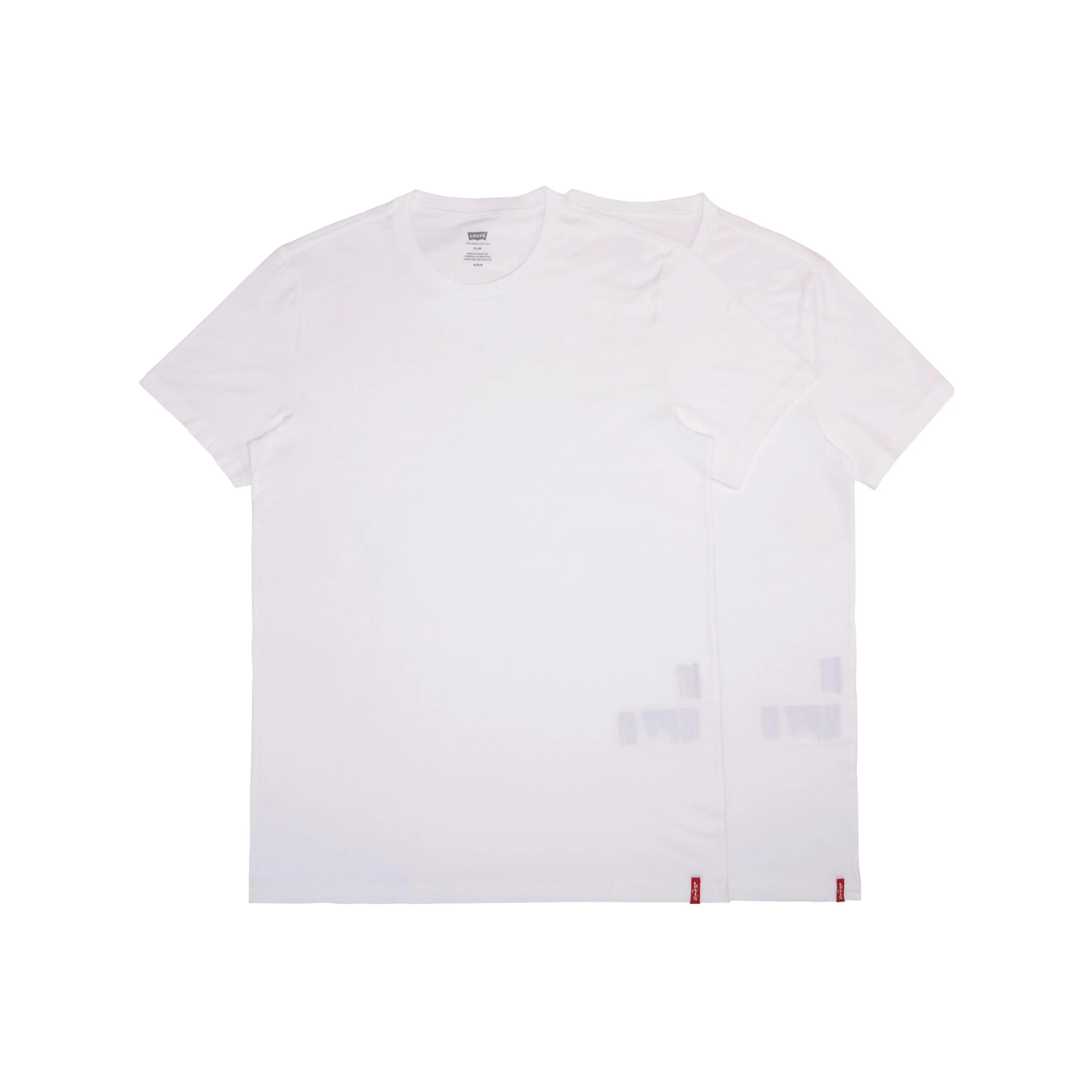 Levi's T-Shirt Мужской 2 упаковки белый