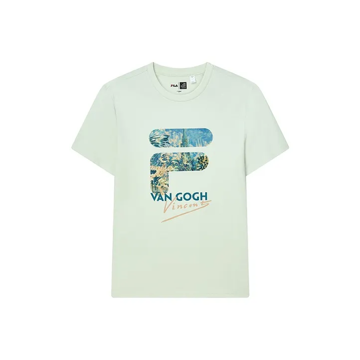 FILA x FANGAOLIANMINGXILIE T Shirt Men's Growth Green