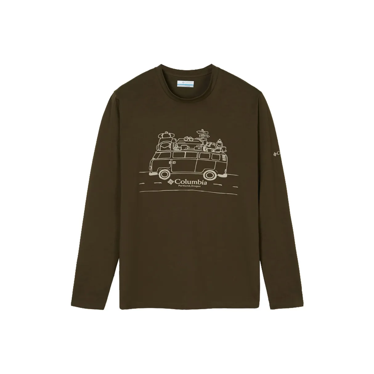 Мужская рубашка Columbia co-brand T армейский зеленый